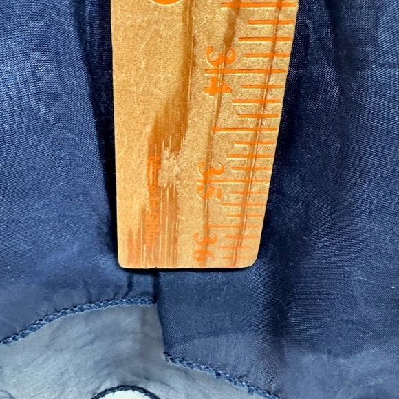 TEMPO PARIS SILK Vintage Navy quiet luxury sleeveless lightweight woman dress M - Picture 10 of 13